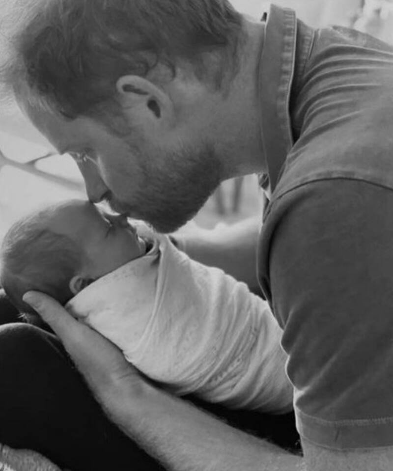 Lilibet Diana estuvo con las tías de Harry en su bautizo. - Créditos: Instagram