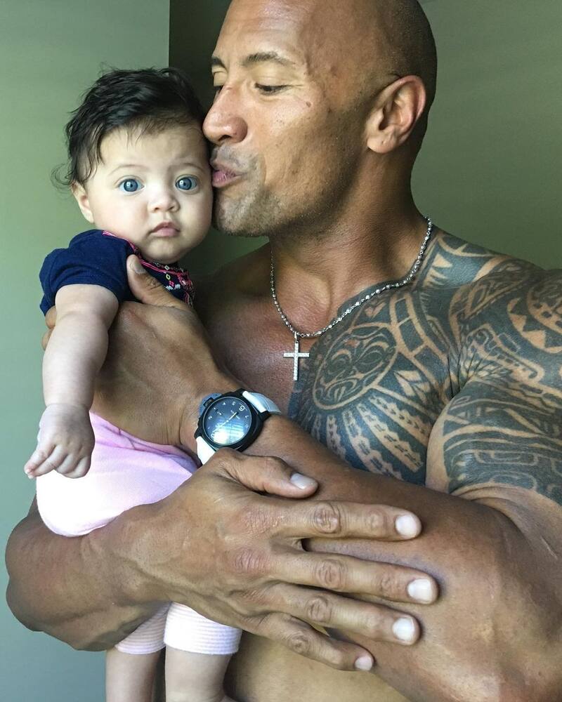 Dwayne Johnson mostró cuánto ha crecido su hija menor - Créditos: Instagram
