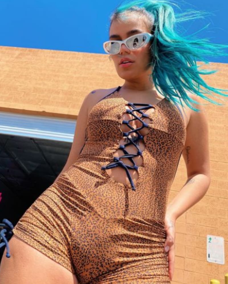 Mujer que lanzó bebida alcohólica a Karol G durante un concierto, pide disculpas a la cantante - Créditos: Instagram