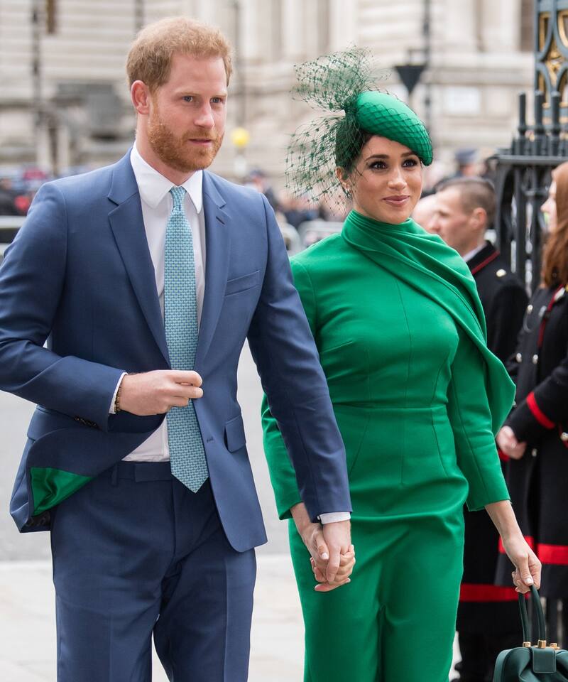 Meghan se vistió de verde la última vez que estuvo en la Abadía de Westminster. - Créditos: Instagram