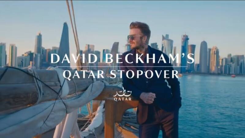 David Beckham promociona el turismo en Qatar - Créditos: YouTube: Visit Qatar