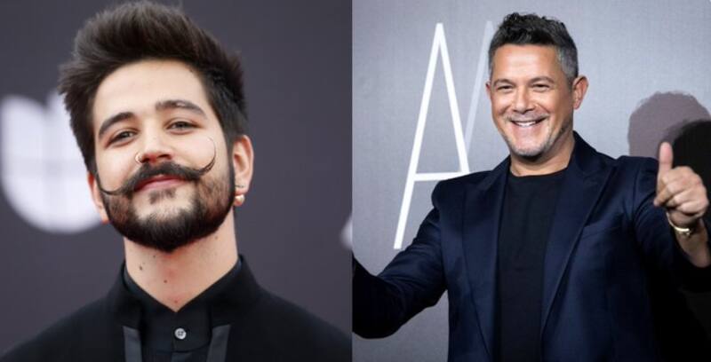 Camilo graba con Alejandro Sanz - Créditos: Instagram