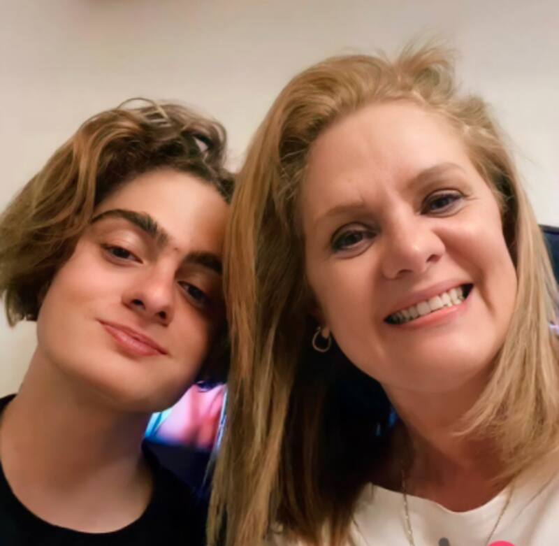 Erika Buenfil reacciona a coqueteos entre su hijo y La Bebeshita - Créditos: Instagram