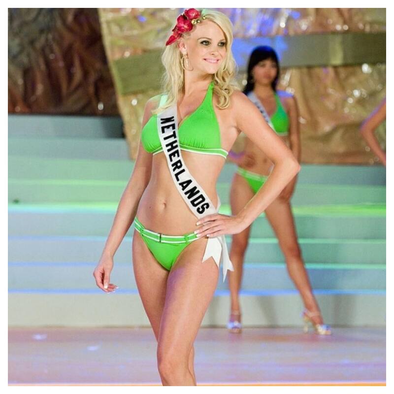 Charlotte Labee, Miss Universo Holanda de 2008, estuvo entre las 20 mujeres más bellas del planeta.