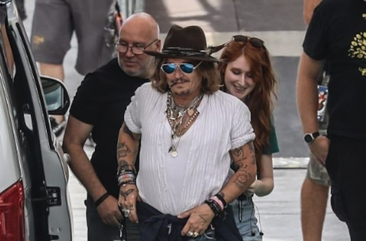 Las fotos de Johnny Depp que generon sospechas sobre su posible nuevo amor