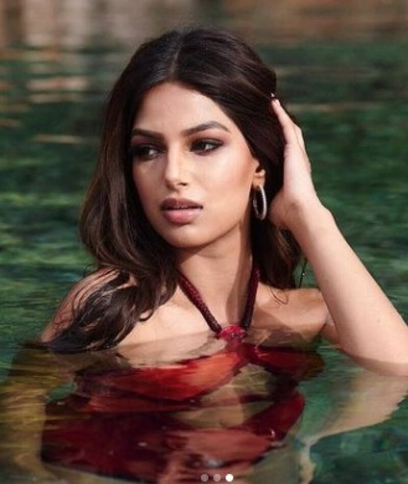 Imagen de Miss Universo con vientre poco tonificado ocasiona irónicas reacciones La modelo india en una imagen días antes de ser elegida - Créditos: Instagram