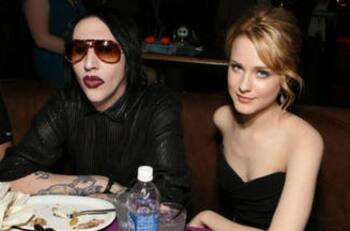 Marilyn Manson acusa de difamación a su ex pareja, Evan Rachel Wood