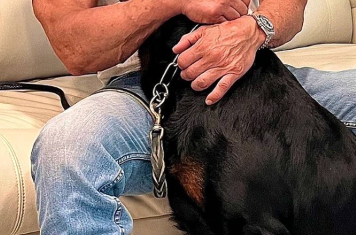 Sylvester Stallone apareció en Roma con una misteriosa mujer