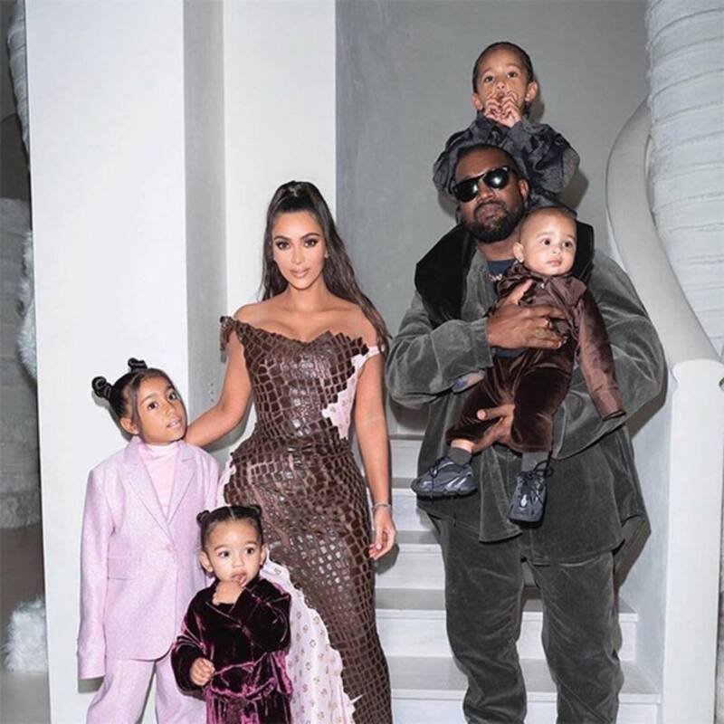 Se revela la exorbitante cantidad que Kanye West le dará a Kim Kardashian por la manutención de sus hijos - Créditos: Twitter