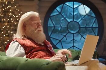 Santa Claus llega a Hollywood; ¿quién es el primer famoso en personificarlo?