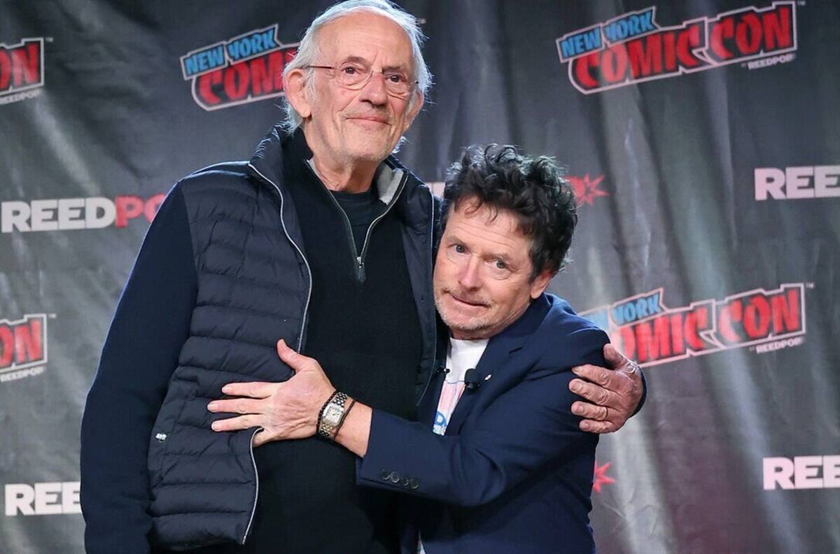 Así lucen los protagonistas de 'Volver al Futuro' al reunirse 37 años después del estreno