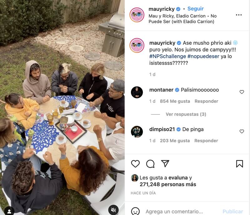 - Créditos: Instagram: @mauyricky