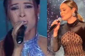 Así fue el día que Cynthia Rodríguez cantó el tema de 'Amor en custodia' junto a Pato Borguetti