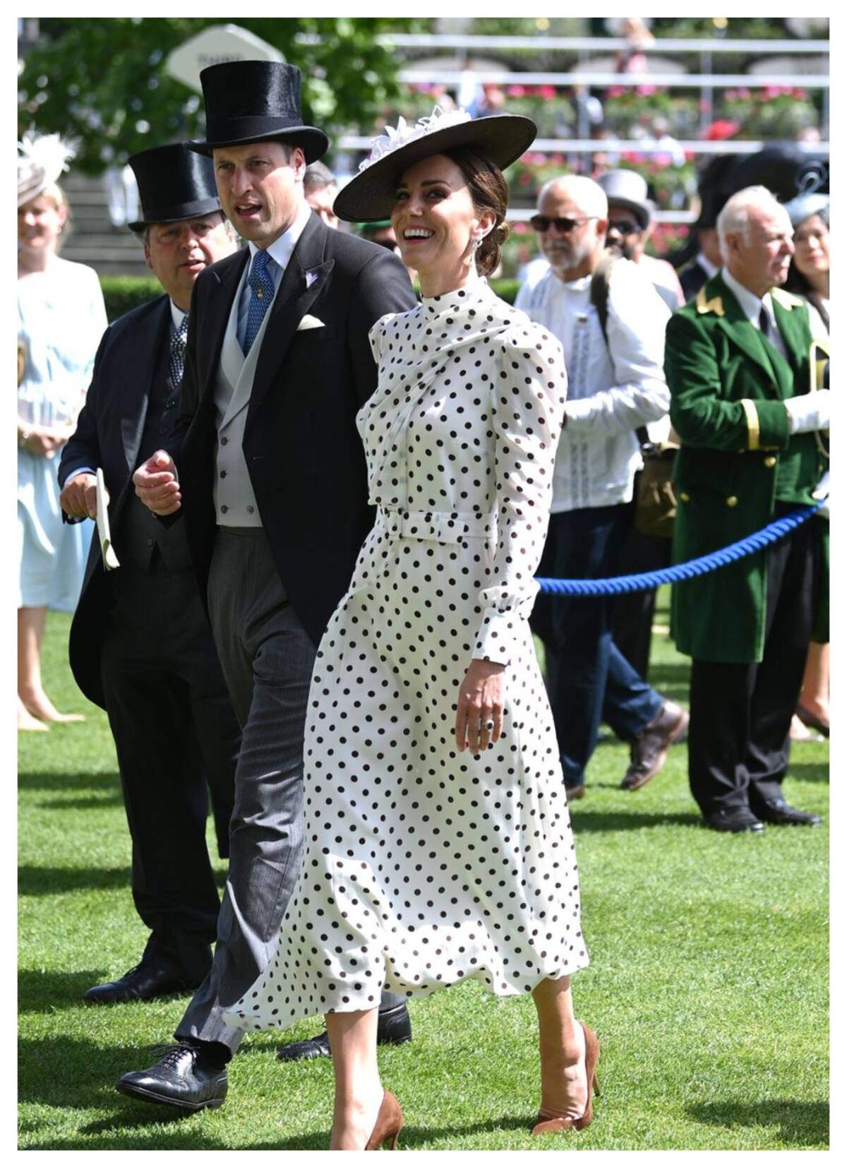 Príncipe William y Kate Middleton en el Royal Ascot.