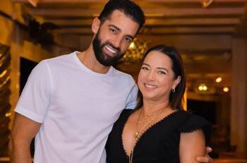 Adamari López comparte el backstage de los festejos de Alaïa con Toni Costa de protagonista