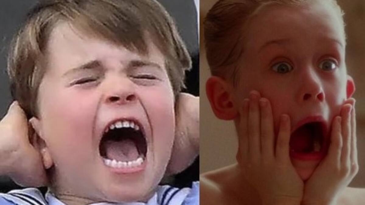 Príncipe Louis es idéntico a Macaulay Culkin en Mi Pequeño Angelito