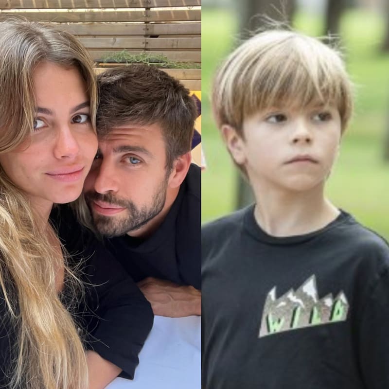 Sasha, hijo menor de Shakira y Piqué, detesta a Clara Chía, según medios españoles - Créditos: Especial