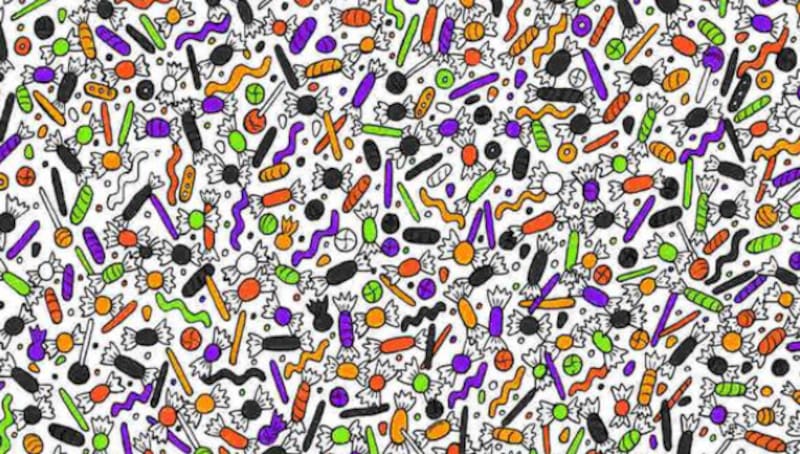 Reto visual: Encuentra a la araña - Créditos: Dudolf.com