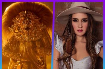 ¡Le atinaron! Detrás de Leona estaba Dulce María de RBD