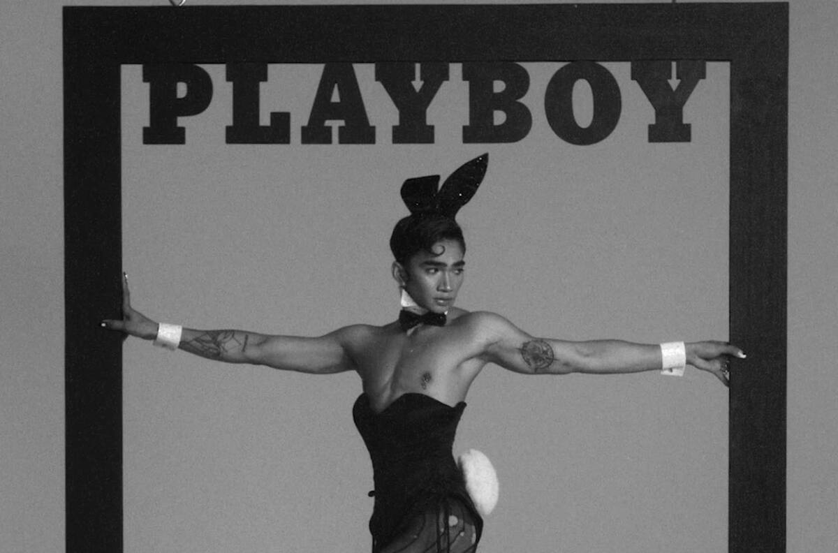 Bretman Rock se convierte en el primer gay en posar para Playboy con el icónico traje de “conejito”