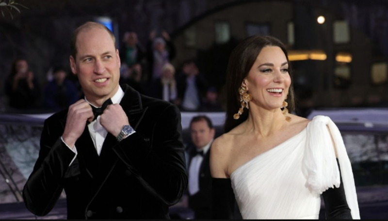 Kate mostró toda su picardía con William en los BAFTA. - Créditos: Instagram
