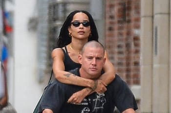 De esta manera se confirma la relación de Zoë Kravitz y Channing Tatum