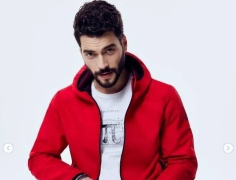 El galán Akin Akinözü incursiona en la moda para famosa marca - Créditos: Instagram