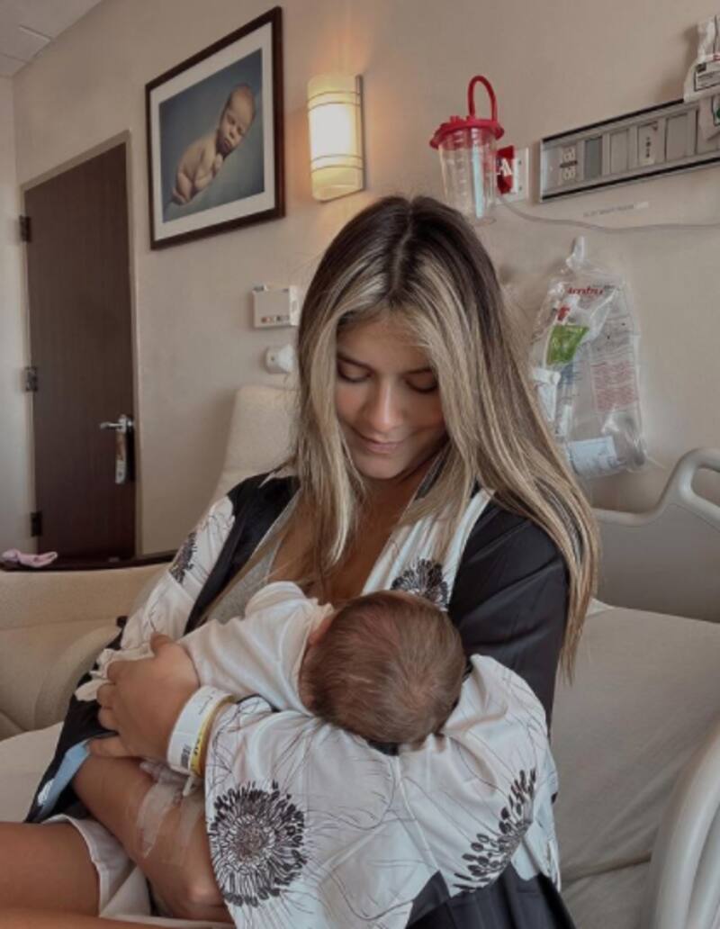 Laura Tobón vivió un aterrador momento en el nacimiento de su hijo - Créditos: Instagram Laura Tobón