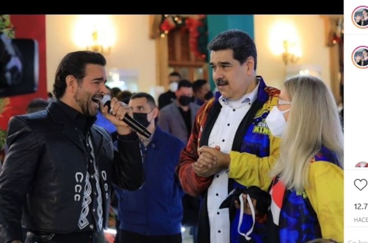 Fans destrozan a Pablo Montero por su serenata a Nicolás Maduro