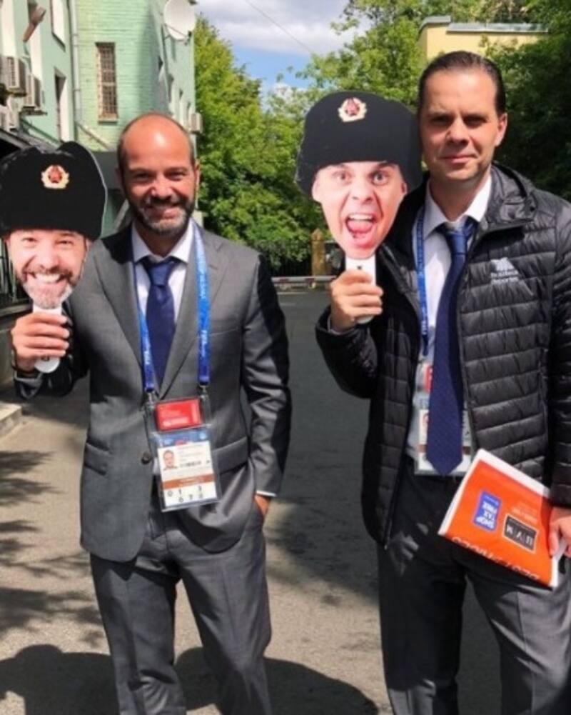 Christian Martinoli y Luis García prestarán su voz para el doblaje en español de una película animada - Créditos: Instagram @cmartinolimx