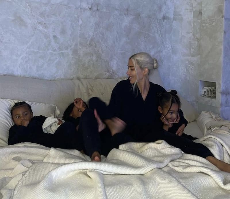 Kim Kardashian piensa que sus hijos están en peligro. - Créditos: Instagram