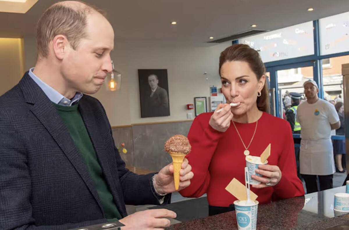 La dulce y romántica cita romántica del príncipe William y Kate Middleton