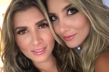 ¡Son idénticas! Daniella Álvarez sorprendió con el gran parecido que tiene con su hermana