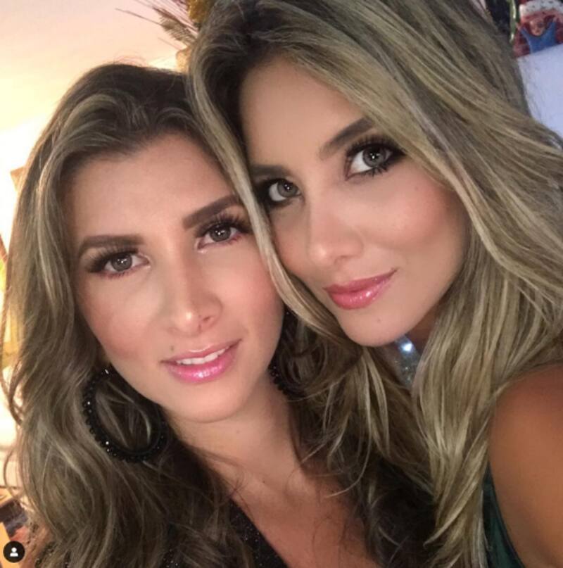 ¡Son idénticas! Daniella Álvarez sorprendió con el gran parecido que tiene con su hermana, Andrea - Créditos: Instagram