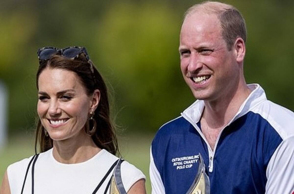 El Príncipe William volvió a jugar polo y Kate fue su fanática número uno