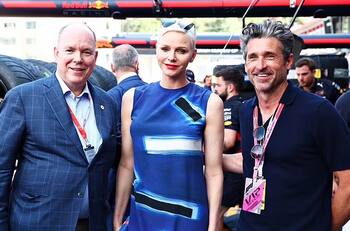 La Princesa Charlene no luce feliz junto con Alberto de Mónaco