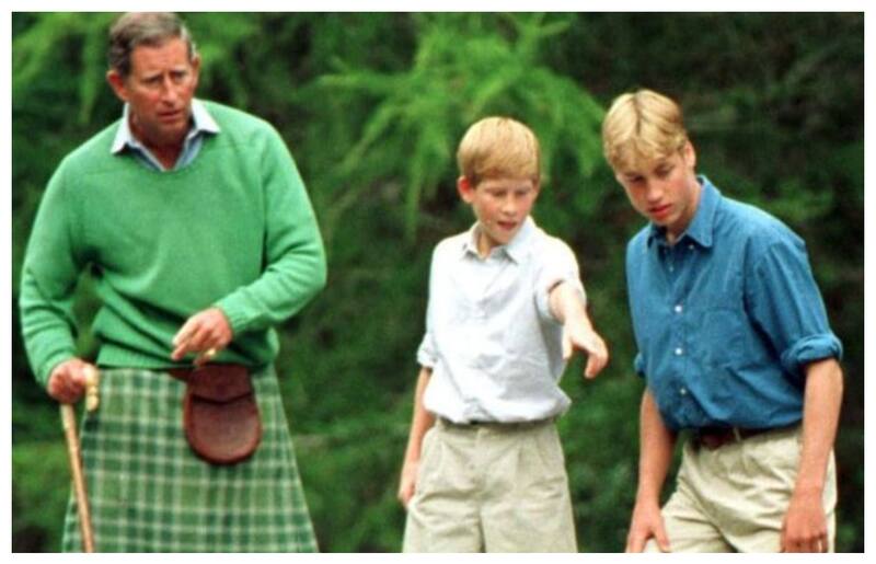 La tierna foto que subió la cuenta de la realeza con Carlos III y sus hijos en 1997.