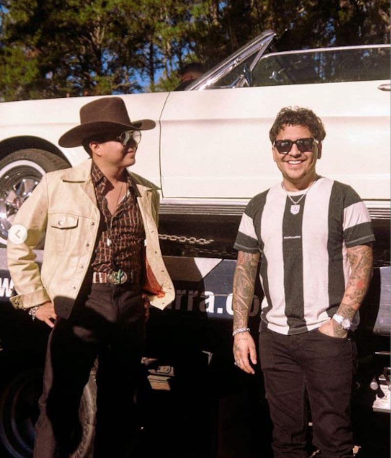 El hermano de Christian Nodal incursiona en la música - Créditos: Instagram