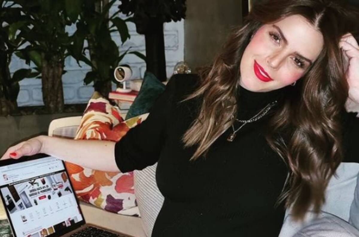 Con esta tierna fotografía, Claudia Álvarez reveló el rostro de sus mellizos