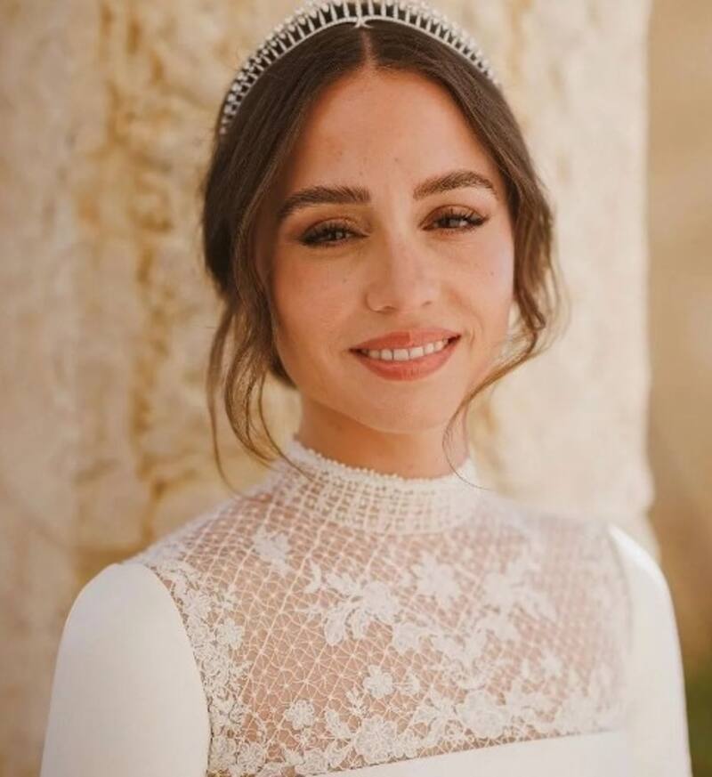 Las fotografías del fantástico álbum de matrimonio de la Princesa Iman La bellísima princesa y su esplendoroso rostro de felicidad - Créditos: Instagram