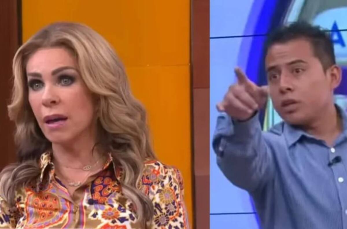 Amenazan a Rocío Sánchez Azuara en pleno programa en vivo