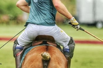 Príncipe Harry sufre aparatosa caída en partido de polo