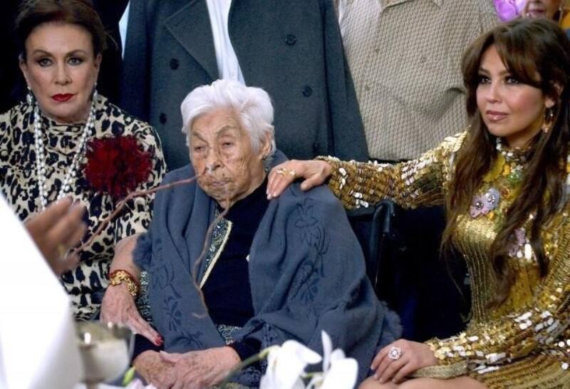 La última voluntad de la abuelita de Thalía - Créditos: TWITTER