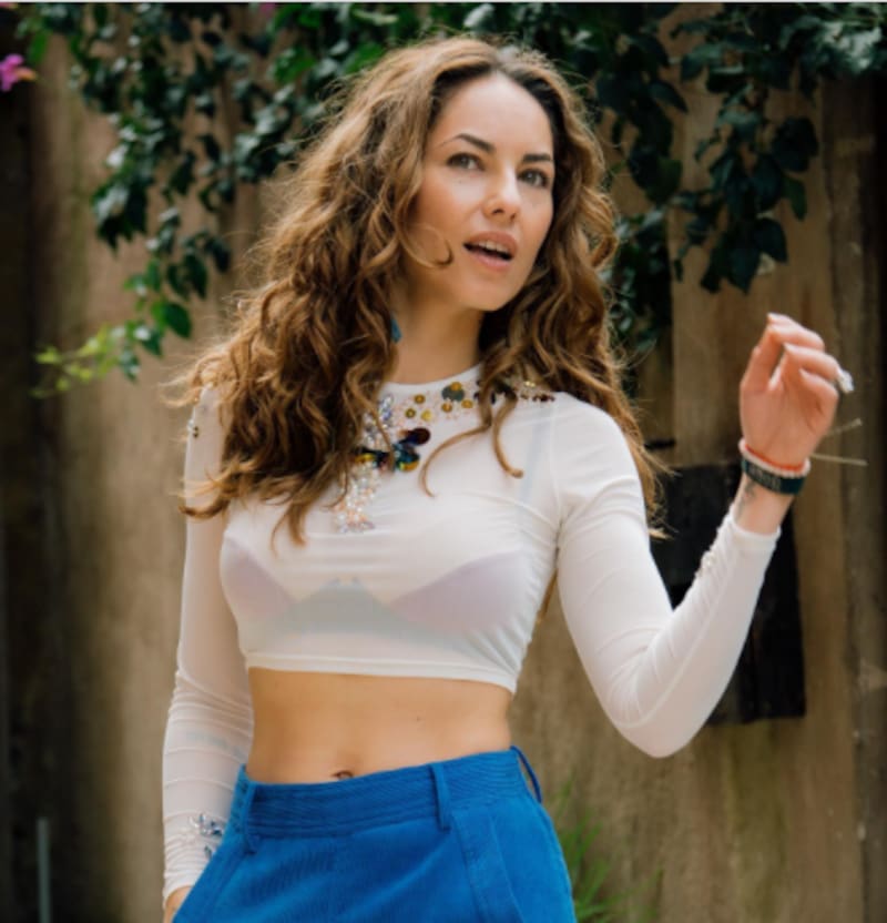 Bárbara Mori y su tristeza en 'Rubí' - Créditos: Instagram