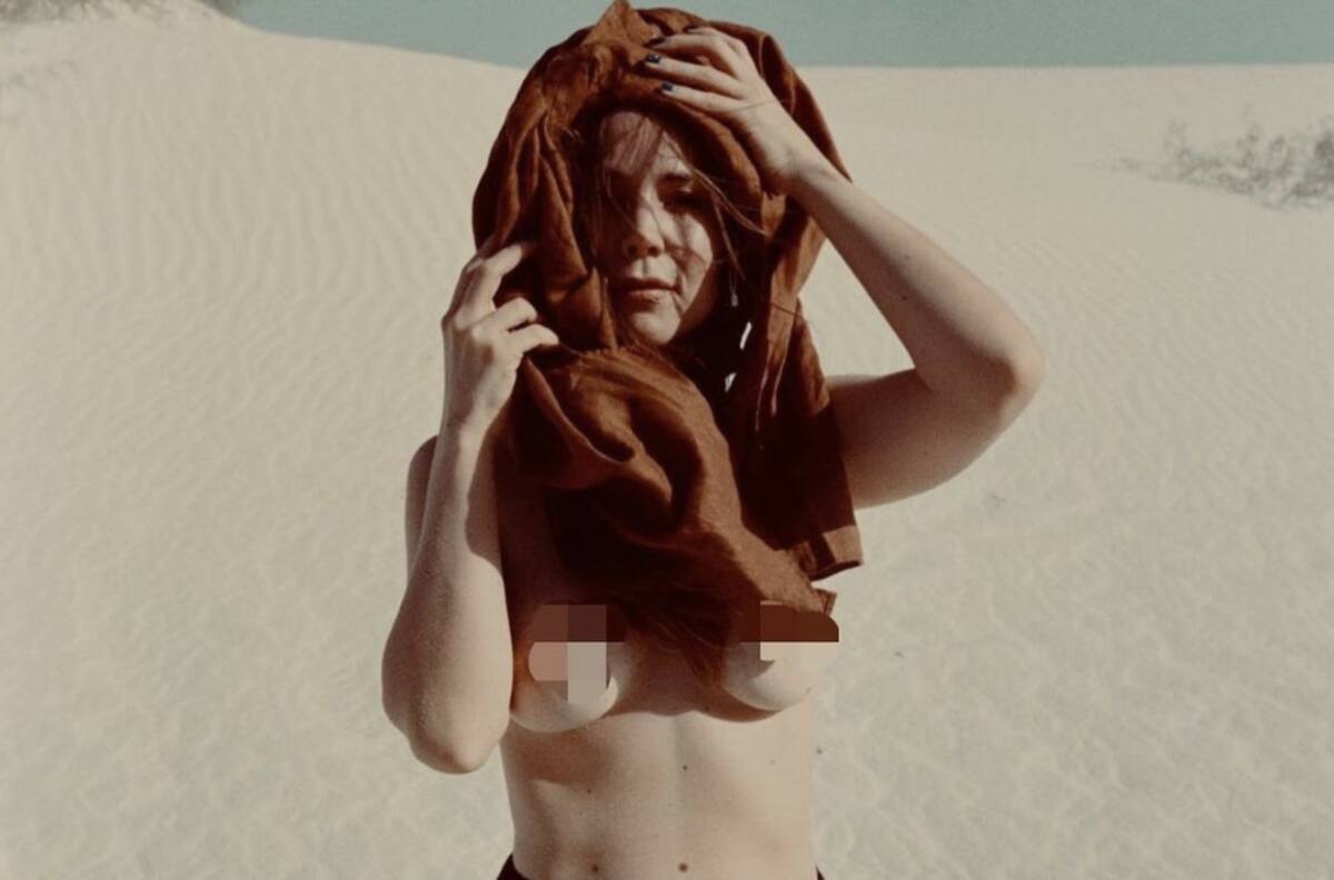 La ingeniosa manera en que Camila Sodi se autocensuró para mostrar su foto más controvertida