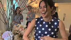 Las imágenes desconocidas del estiloso baby shower de Meghan Markle