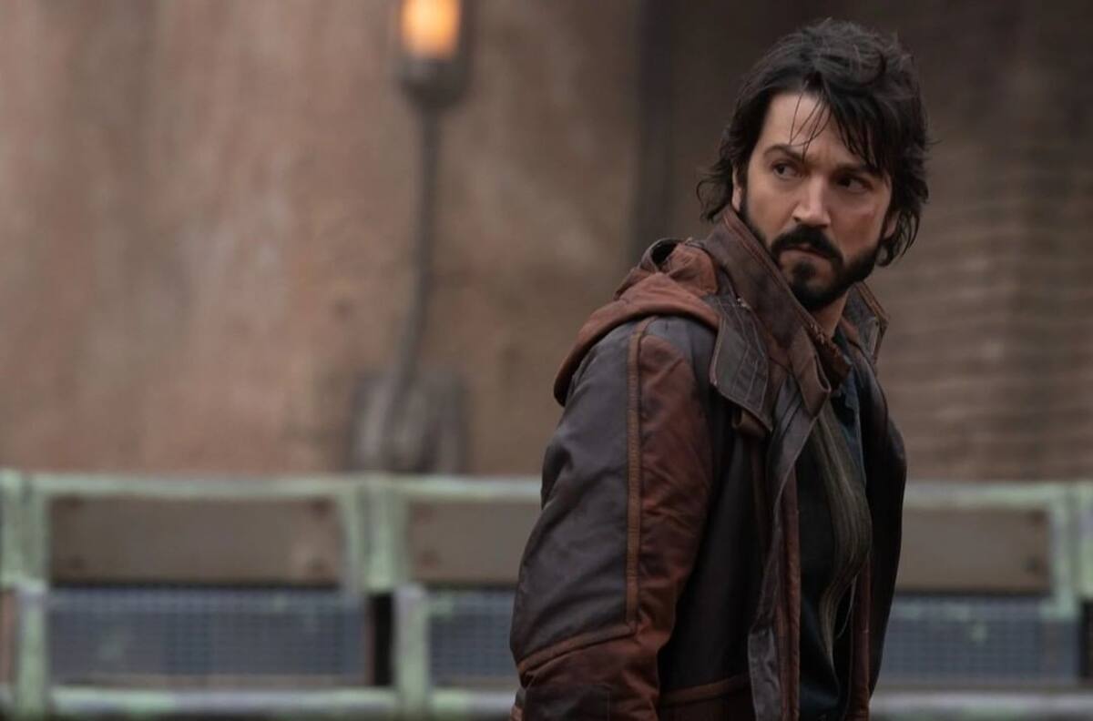 Diego Luna tuvo una especial compañía durante el rodaje de la nueva serie de 'Star Wars'