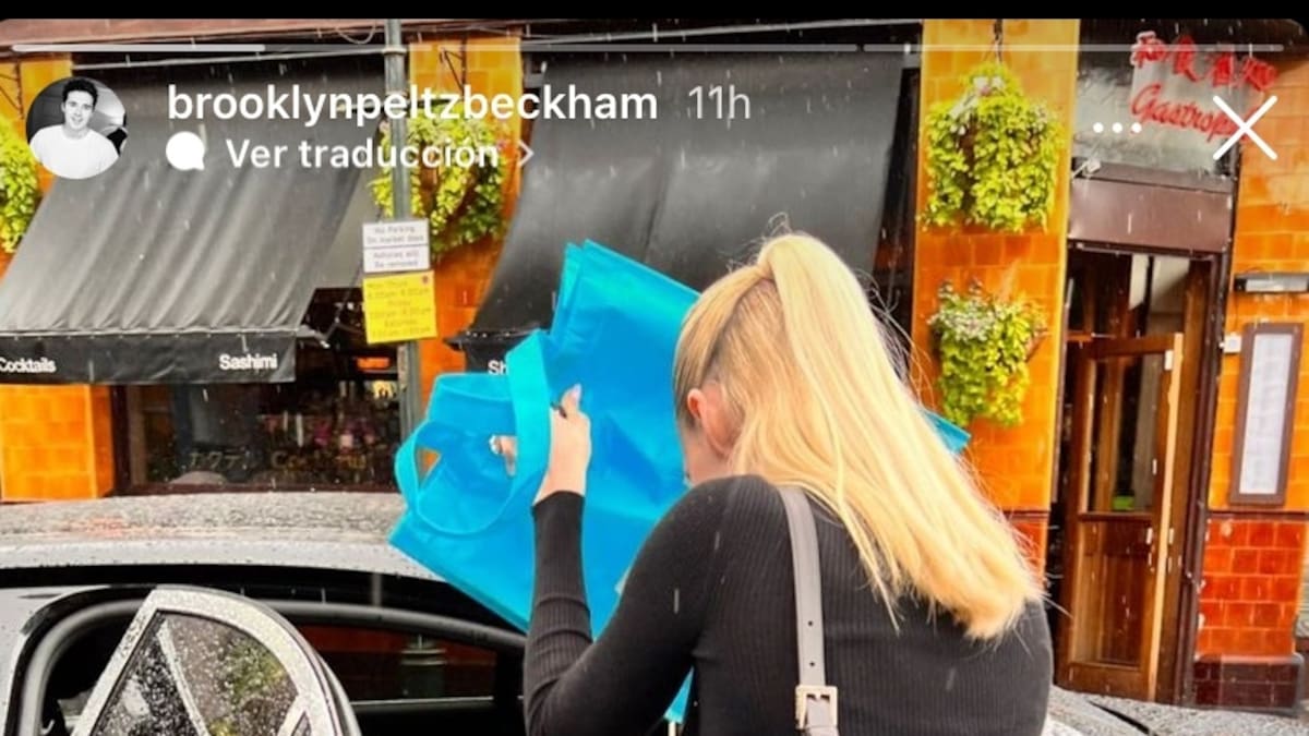 Brooklyn Beckham evidencia a Nicola Peltz durante su viaje a Inglaterra