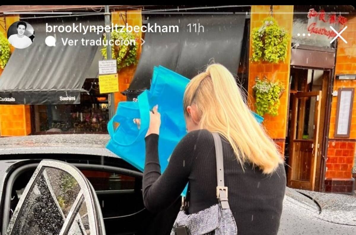 Brooklyn Beckham evidencia a Nicola Peltz durante su viaje a Inglaterra