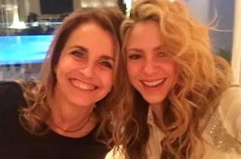 Madre de Piqué no quiere enrostrarle a Shakira que ella cuidó de Sasha y Milan cuando se iba de gira